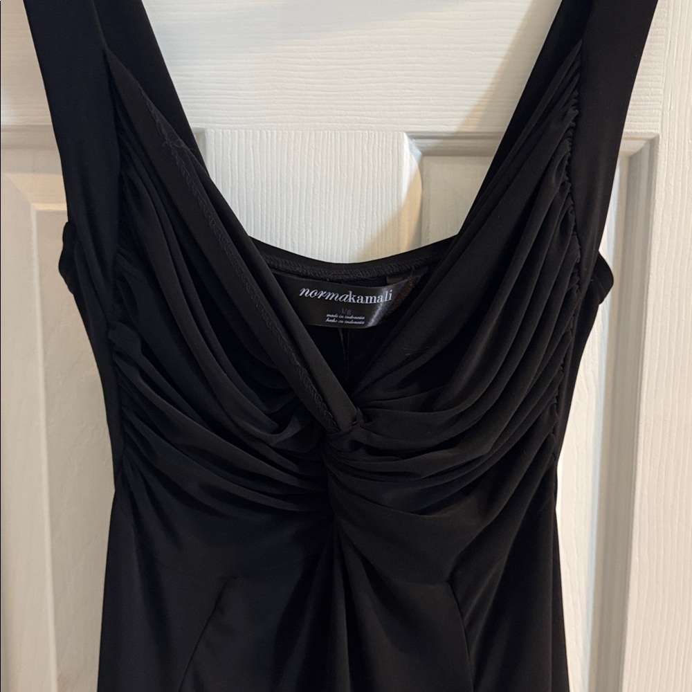 NWOT Norma Kamali Little Black Dress - Picture 4 of 9